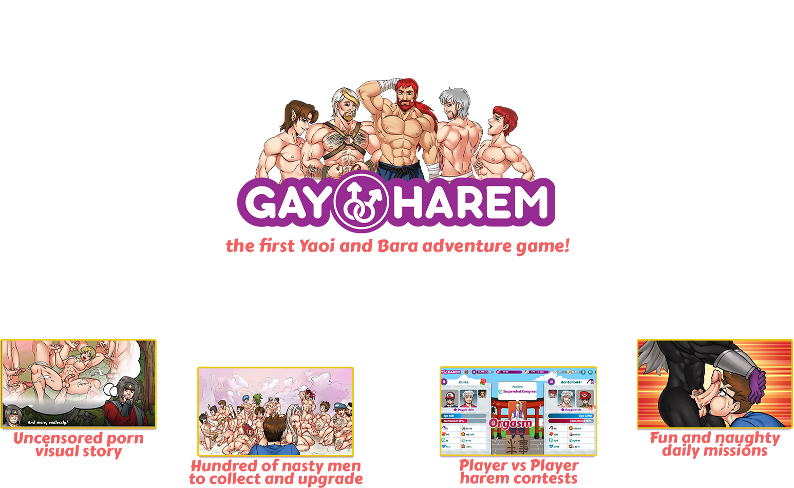Gay Harem hentai game
